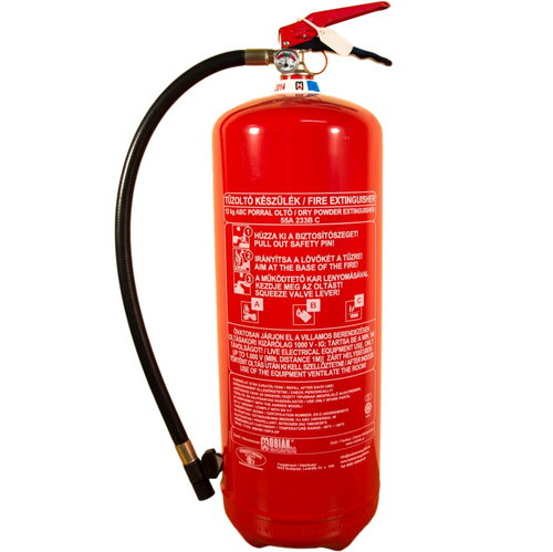Tuzoltokeszulek 12kg 12 kg-os porral oltó tűzoltó készülék